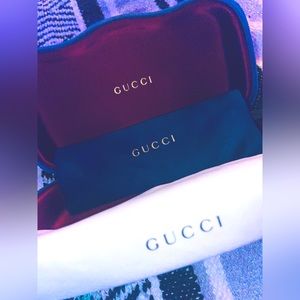 Gucci Velvet Sunglasses Case